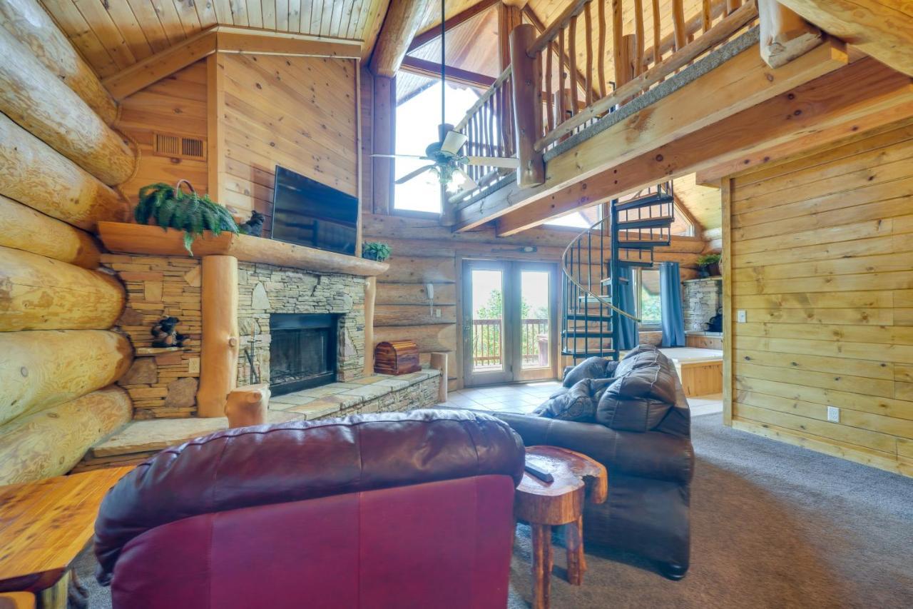 Smoky Mountain Vacation Rental Cabin With Hot Tub! Gatlinburg Exterior foto