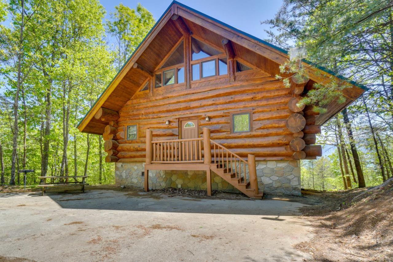 Smoky Mountain Vacation Rental Cabin With Hot Tub! Gatlinburg Exterior foto
