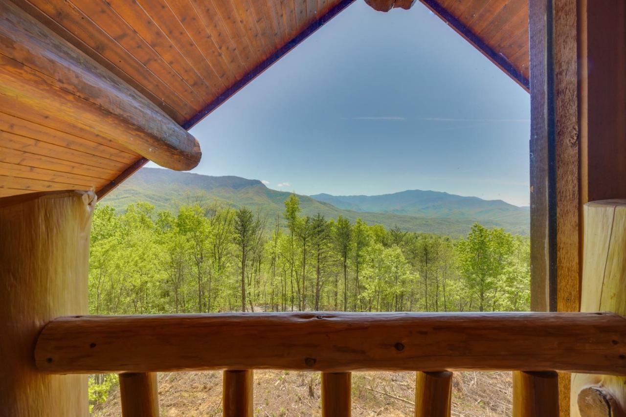 Smoky Mountain Vacation Rental Cabin With Hot Tub! Gatlinburg Exterior foto